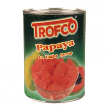 TROFCO Papaya 565 gr X 24 Adet , 1 Koli