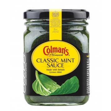 COLMANS Mint Sauce 165 gr. X 8 Adet 1 Koli