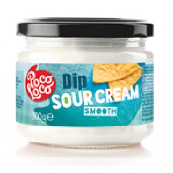 POCO LOCO Sour Cream (Ekşi Krema)  Salsa 300 gr. X 12 Adet , 1 Koli