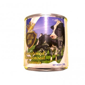 ROYAL COW Şekerli Yoğun Süt Tatlandırılmış Yoğunlaştırılmış 390 gr x 48 Adet