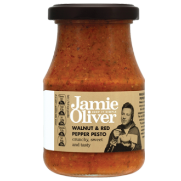 Jamie Oliver Ceviz ve Kırmızı Biberli Pesto Sos 190 gr.
