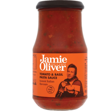 Jamie Oliver Domatesli ve Fesleğenli Makarna Sosu 400gr.