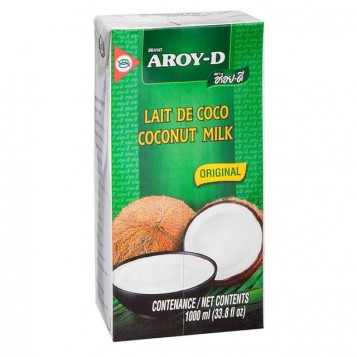 AROY D Hindistan Cevizi Sütü UHT 1000 ML X 12 Adet